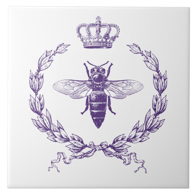 Azulejo De Cerámica Queen Bee (Frente)