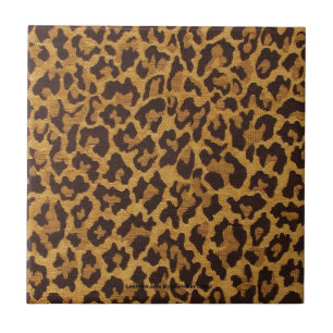 Azulejo De Cerámica RAB Rockabilly Clásico Estampado de Leopardo Baldo