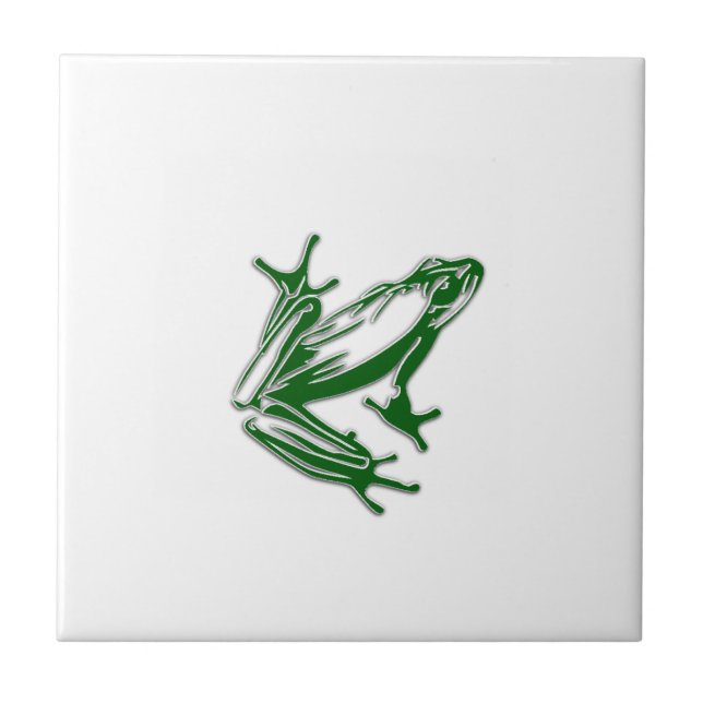 Azulejo De Cerámica Rana (Frente)