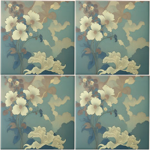 Azulejo de cerámica Razzle at Dawn