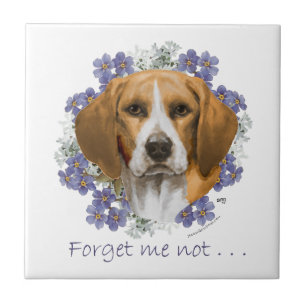 Azulejo De Cerámica Recuerdo de Beagle