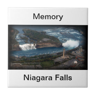 Azulejo De Cerámica Recuerdo y regalo de Niagara Falls