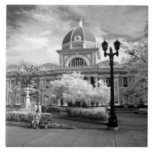 Azulejo De Cerámica Red Infra del Parlamento en Cienfuegos Cuba llamad