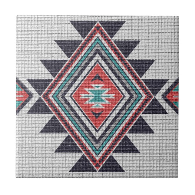 Azulejo De Cerámica Refinado hacia el sudoeste (Frente)