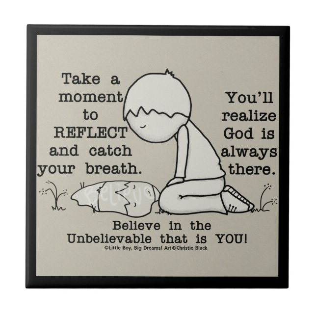 Azulejo De Cerámica Reflejar (Frente)