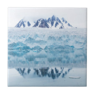 Azulejo De Cerámica Reflejos del glaciar, Noruega