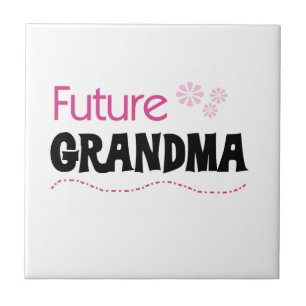 Azulejo De Cerámica Regalos de futuras abuelas