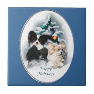 Azulejo De Cerámica Regalos de Navidades de Papillon