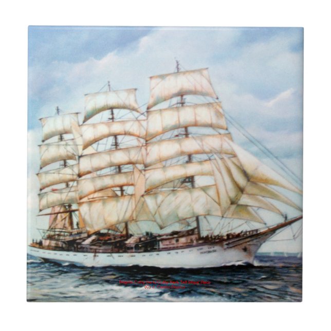 Azulejo De Cerámica Regata Cutty Sark/Cutty Sark Tall Ships' Race (Frente)