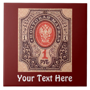 Azulejo De Cerámica Rehén de Rusia zarista