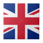 Azulejo De Cerámica reino unido<br><div class="desc">Bandera del Reino Unido. Personalizable completo. El Reino Unido de Gran Bretaña e Irlanda del Norte utiliza como bandera nacional la bandera real conocida como bandera de la Unión o, cuando se viaja en el mar, Union Jack. El diseño actual de la bandera de la Unión data de la unión...</div>