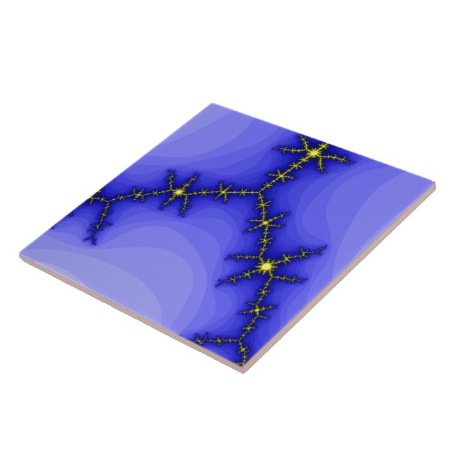 Azulejo De Cerámica Relámpago Tile de paro (Lado)