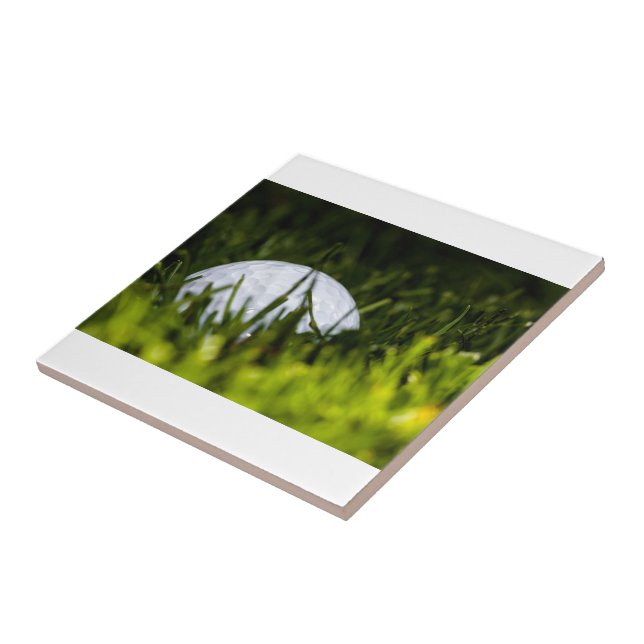 Azulejo De Cerámica remix de la pelota de golf (Lado)