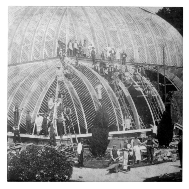 Azulejo De Cerámica Reparar al gran invernadero en Chatsw (Frente)