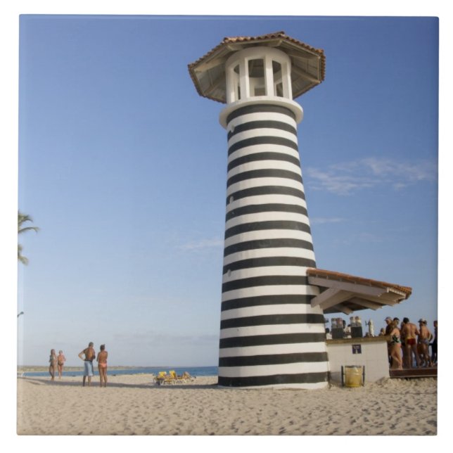 Azulejo De Cerámica República Dominicana, Bayahibe, Iberostar Hacienda (Frente)