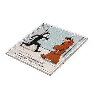 Azulejo De Cerámica "Respeto silencioso"