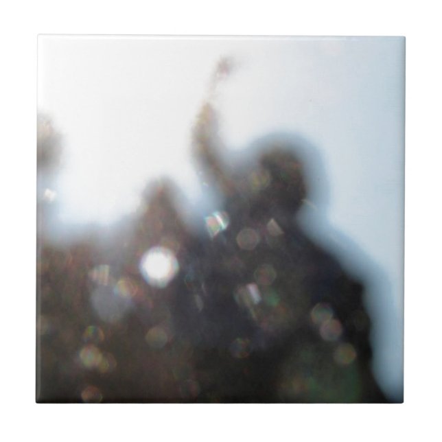 Azulejo De Cerámica Resumen de Angel (Frente)