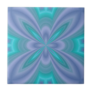 Azulejo De Cerámica Resumen de mariposas azules