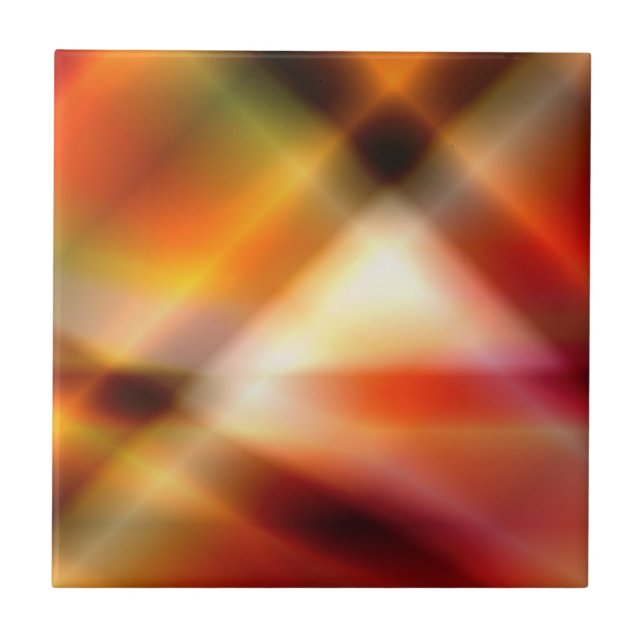 Azulejo De Cerámica Resumen de mosaico cerámico (Frente)