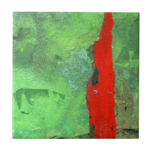 Azulejo De Cerámica Resumen de mosaico cerámico de arte (Frente)