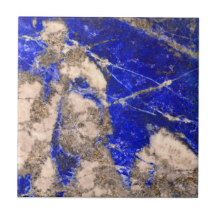 Azulejo De Cerámica Resumen Patrón de granito gris azul Lapis