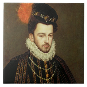 Azulejo De Cerámica Retrato de un noble 2