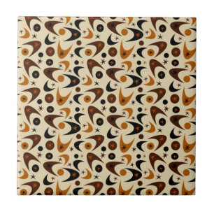 Azulejo De Cerámica Retro Boomerangs