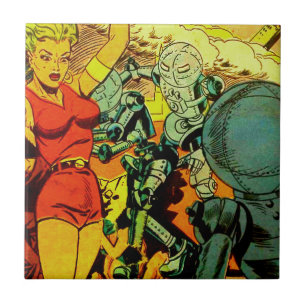 Azulejo De Cerámica Revolución del robot