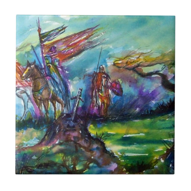AZULEJO DE CERÁMICA RIDERS IN THE STORM (Frente)