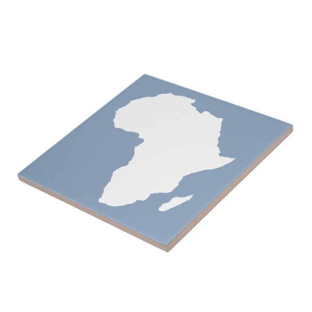 Azulejo De Cerámica Rock Blue Audacious Africa (Lado)