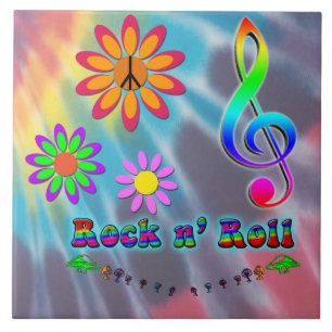 Azulejo De Cerámica Rock n' Roll