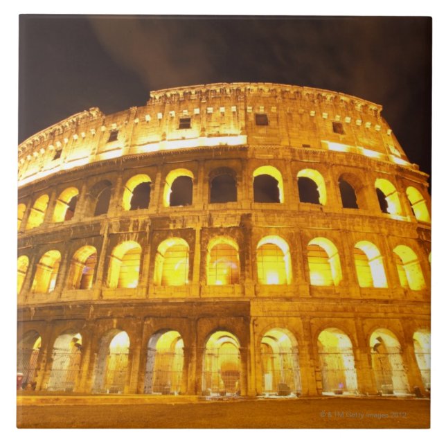 Azulejo De Cerámica Roma, Italia 8 (Frente)