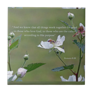 Azulejo De Cerámica Romanos 8:28