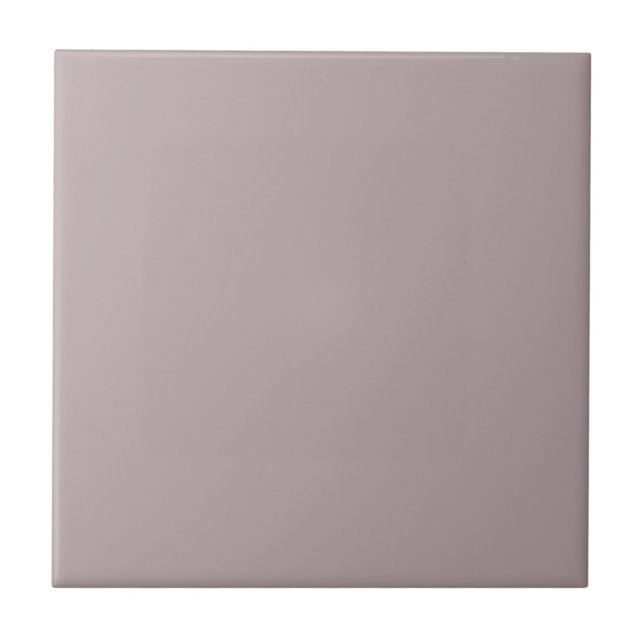 Azulejo de cerámica rosa polvoriento (Frente)