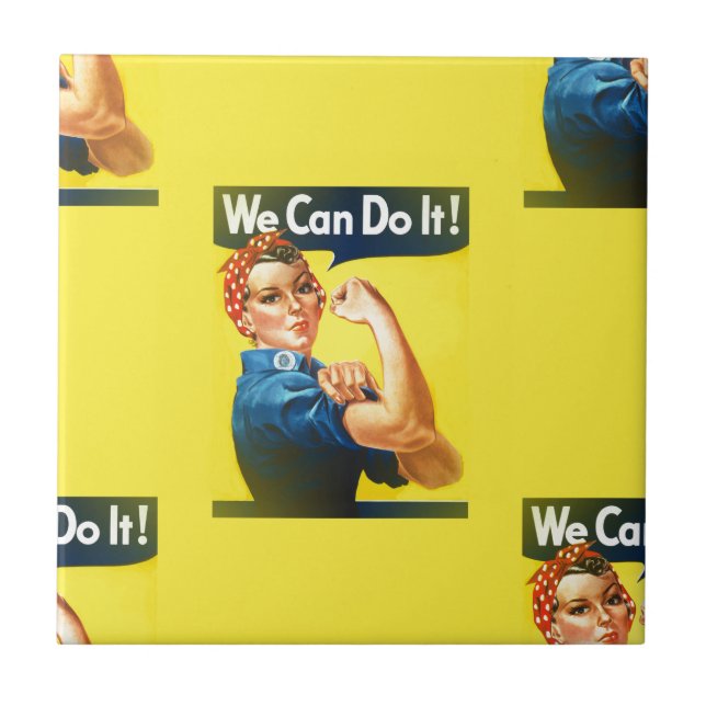 Azulejo De Cerámica rosie (Frente)