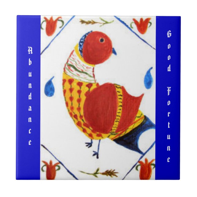 Azulejo De Cerámica Rótulo holandés del maleficio del PA de la (Frente)