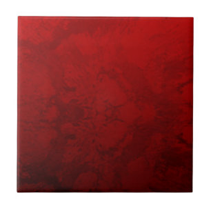 Azulejo De Cerámica Ruby Red Design
