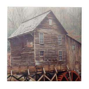 Azulejo De Cerámica Rueda de agua