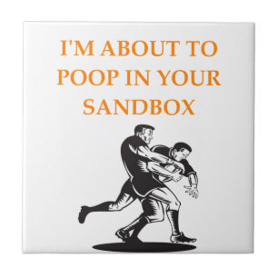 AZULEJO DE CERÁMICA RUGBI