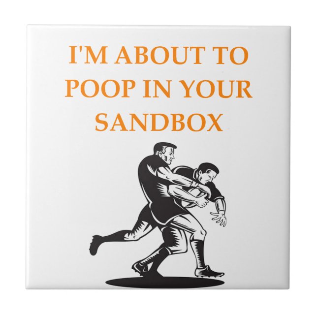 AZULEJO DE CERÁMICA RUGBI (Frente)