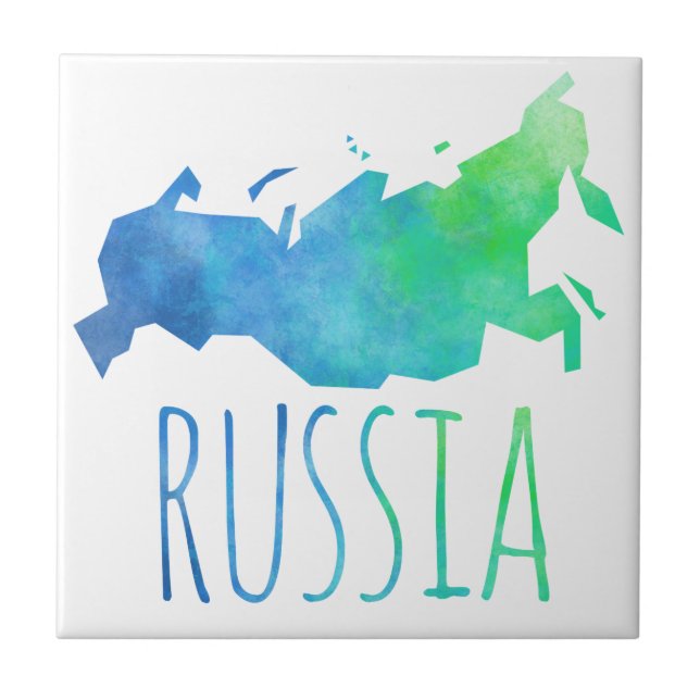 Azulejo De Cerámica Rusia (Frente)