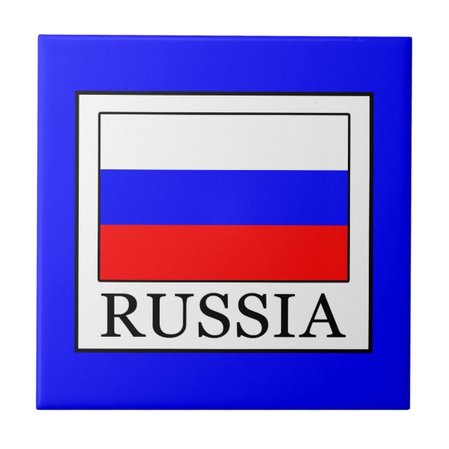 Azulejo De Cerámica Rusia (Frente)