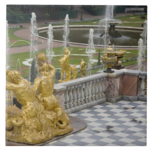 Azulejo De Cerámica Rusia, San Petersburgo, Peterhoff (alias 2