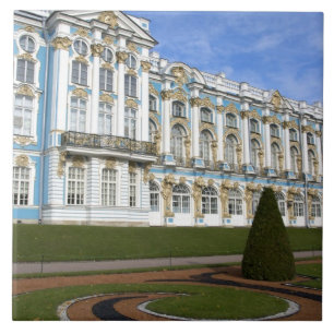 Azulejo De Cerámica Rusia, San Petersburgo, Pushkin, de Catalina