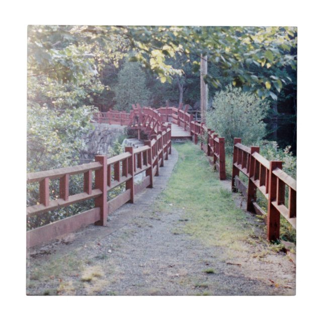 Azulejo De Cerámica Ruta desconocida (Frente)
