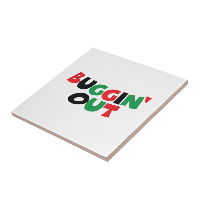 Azulejo De Cerámica Salir de la nada (Lado)