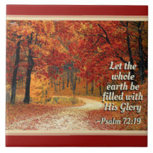 Salmo 72:19 Que la Tierra se llene de su gloria