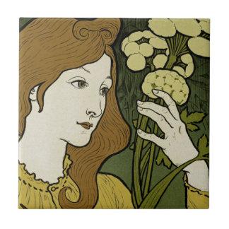 Azulejo De Cerámica Salon des Cent ~ Exposition de E. Grasset