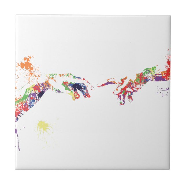 Azulejo De Cerámica Salpicadura Sistine (Frente)