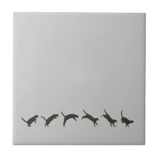Azulejo De Cerámica Salto de gatos